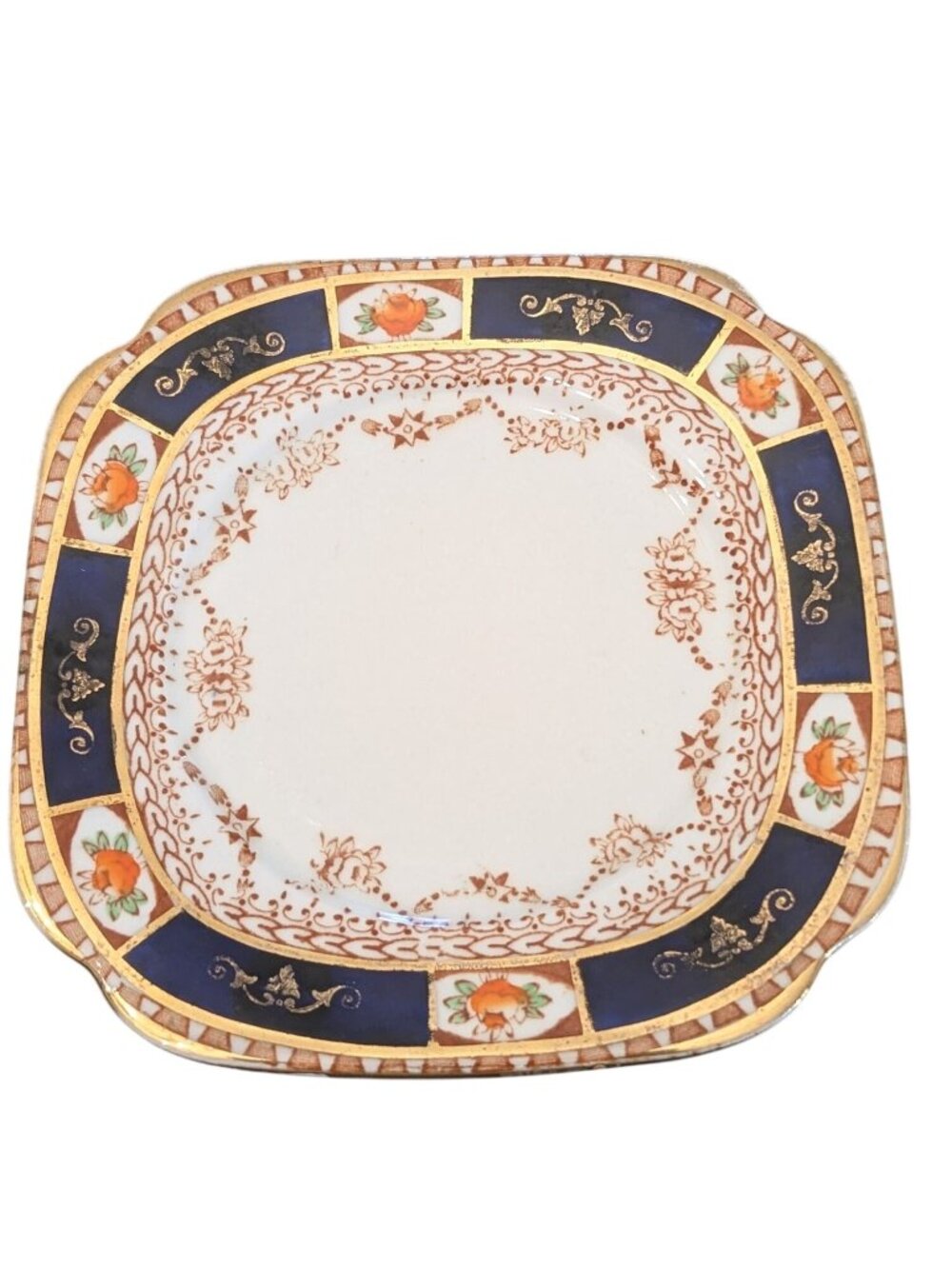 Set of 3 Royal Vale Imari Pattern M 3700 3" China Plates English Bone China